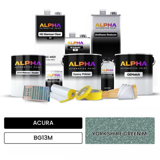 ACURA YORKSHIRE GREEN M. BG13M OEMatch Vehicle Paint Kit