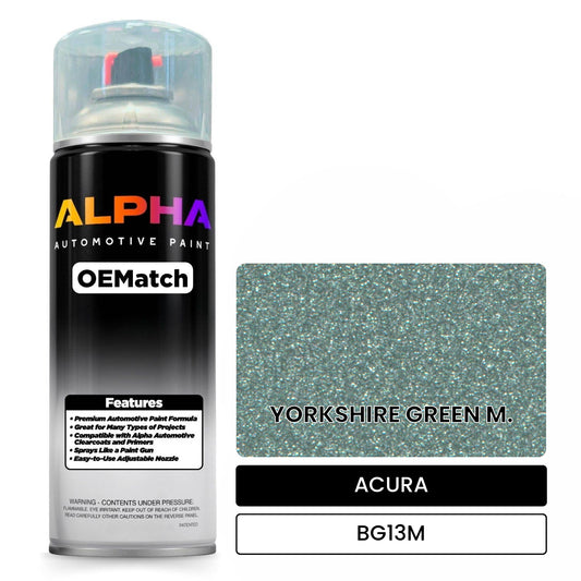 ACURA YORKSHIRE GREEN M. BG13M OEMatch Spraycan