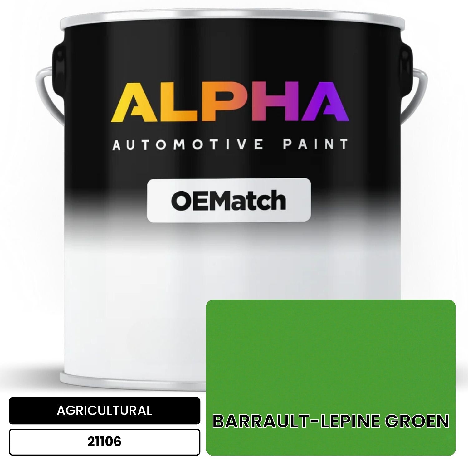 AGRICULTURAL BARRAULT-LEPINE GROEN 21106 OEMatch Basecoat