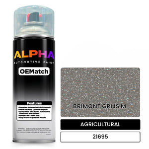 AGRICULTURAL BRIMONT GRIJS M. 21695 | OEMatch Automotive Spraycan