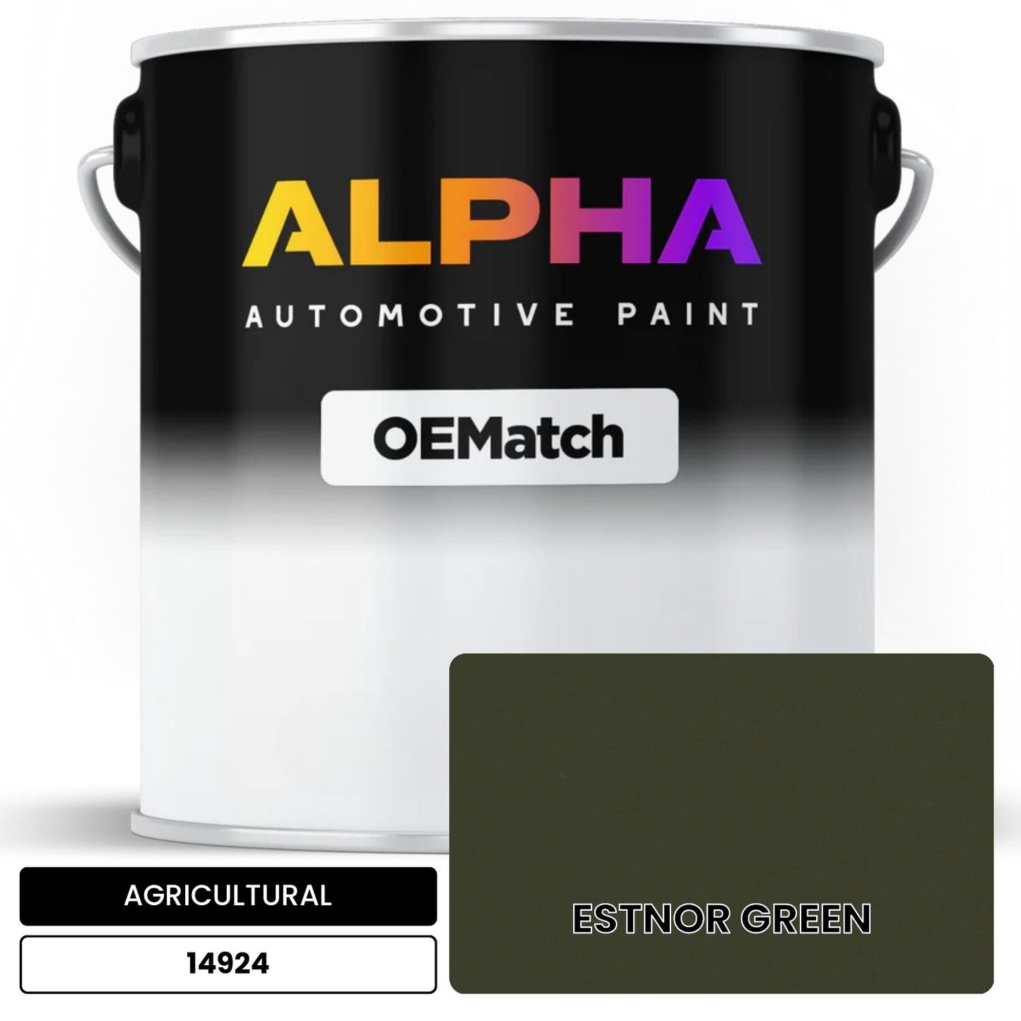 AGRICULTURAL ESTNOR GREEN 14924 OEMatch Basecoat