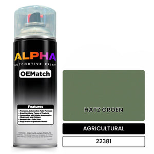AGRICULTURAL HATZ GROEN 22381 | OEMatch Automotive Spraycan