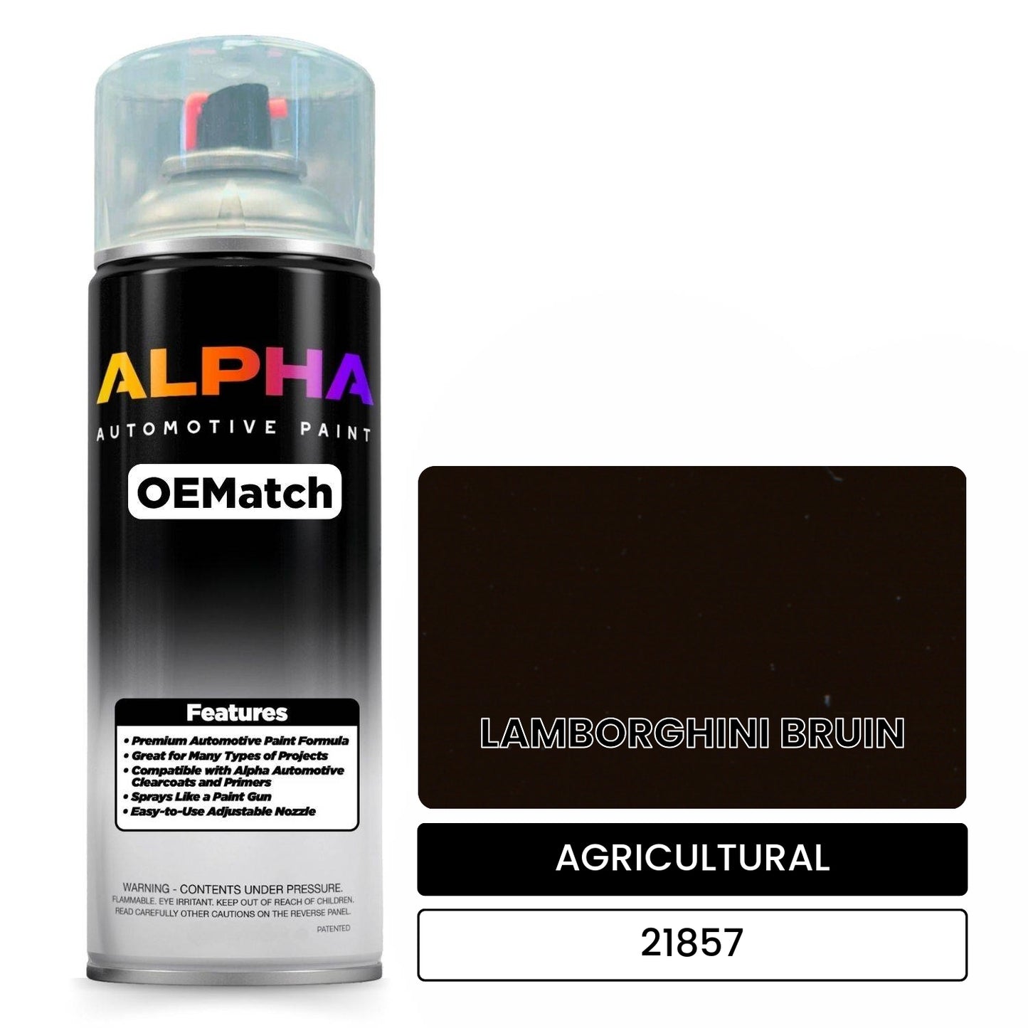 AGRICULTURAL LAMBORGHINI BRUIN 21857 OEMatch Spraycan