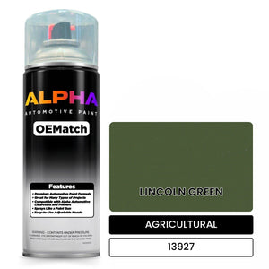 AGRICULTURAL LINCOLN GREEN 13927 | OEMatch Automotive Spraycan