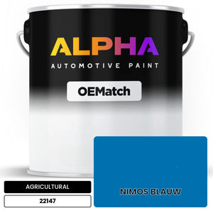 AGRICULTURAL NIMOS BLAUW 22147 | OEMatch Automotive Basecoat