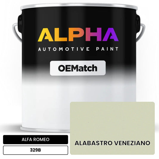 ALFA ROMEO ALABASTRO VENEZIANO 329B OEMatch Basecoat