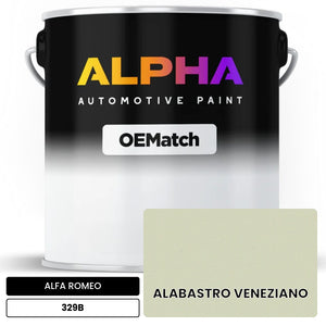 ALFA ROMEO ALABASTRO VENEZIANO 329B | OEMatch Automotive Basecoat