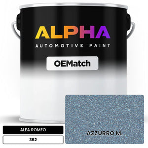 ALFA ROMEO AZZURRO M. 362 | OEMatch Automotive Basecoat