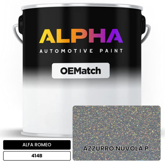 ALFA ROMEO AZZURRO NUVOLA P. 414B OEMatch Basecoat