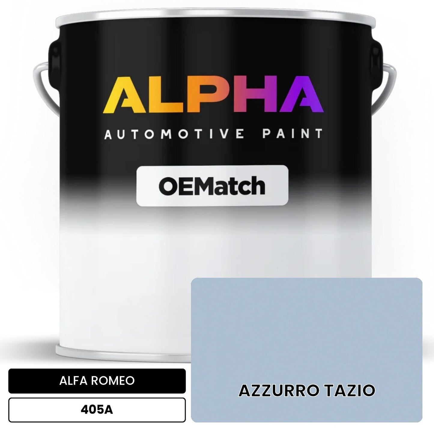 ALFA ROMEO AZZURRO TAZIO 405A OEMatch Basecoat