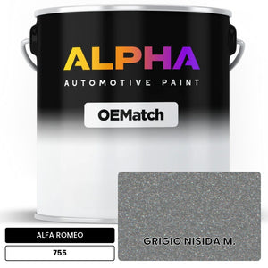 ALFA ROMEO GRIGIO NISIDA M. 755 | OEMatch Automotive Basecoat