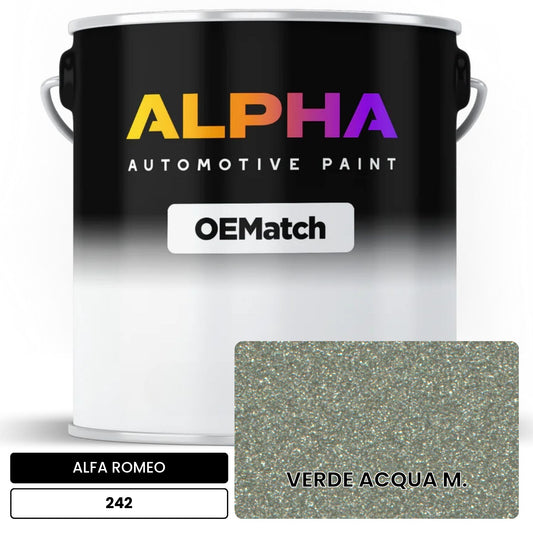 ALFA ROMEO VERDE ACQUA M. 242 OEMatch Basecoat