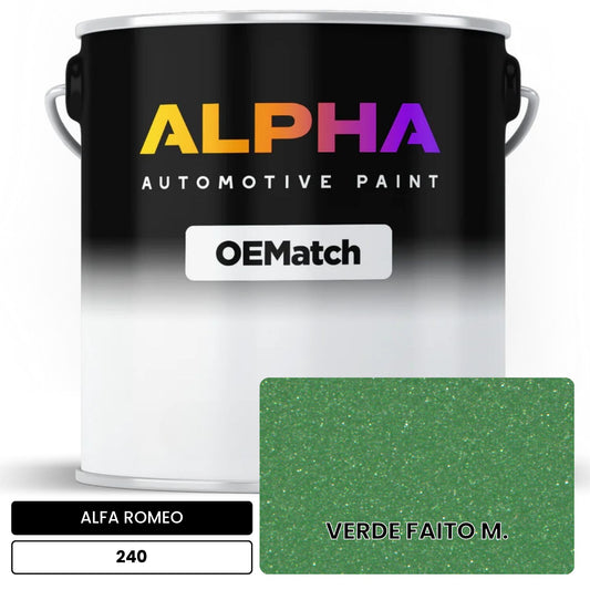 ALFA ROMEO VERDE FAITO M. 240 OEMatch Basecoat