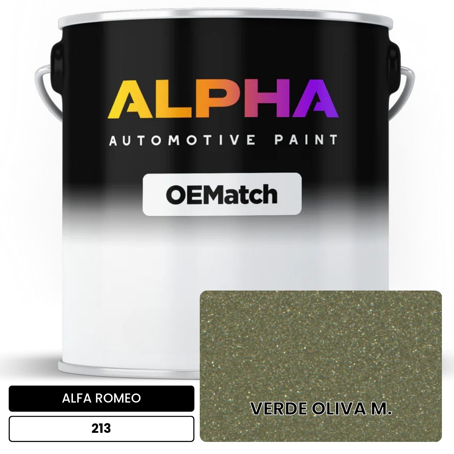 ALFA ROMEO VERDE OLIVA M. 213 OEMatch Basecoat