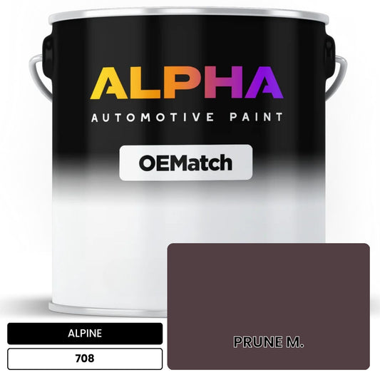 ALPINE PRUNE M. 708 OEMatch Basecoat