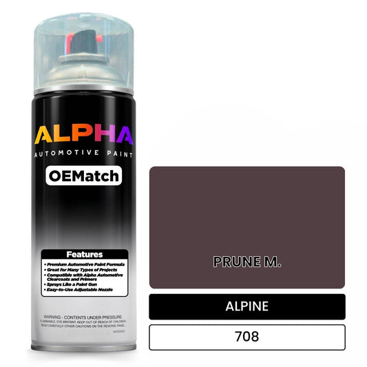 ALPINE PRUNE M. 708 OEMatch Spraycan