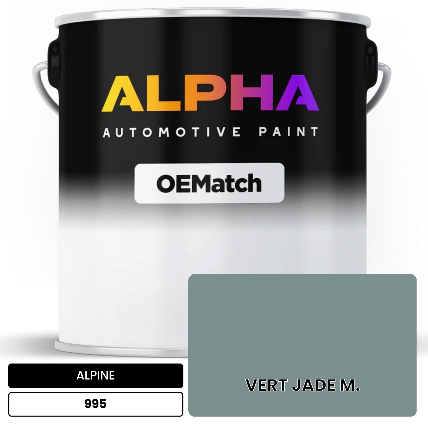 ALPINE VERT JADE M. 995 OEMatch Basecoat