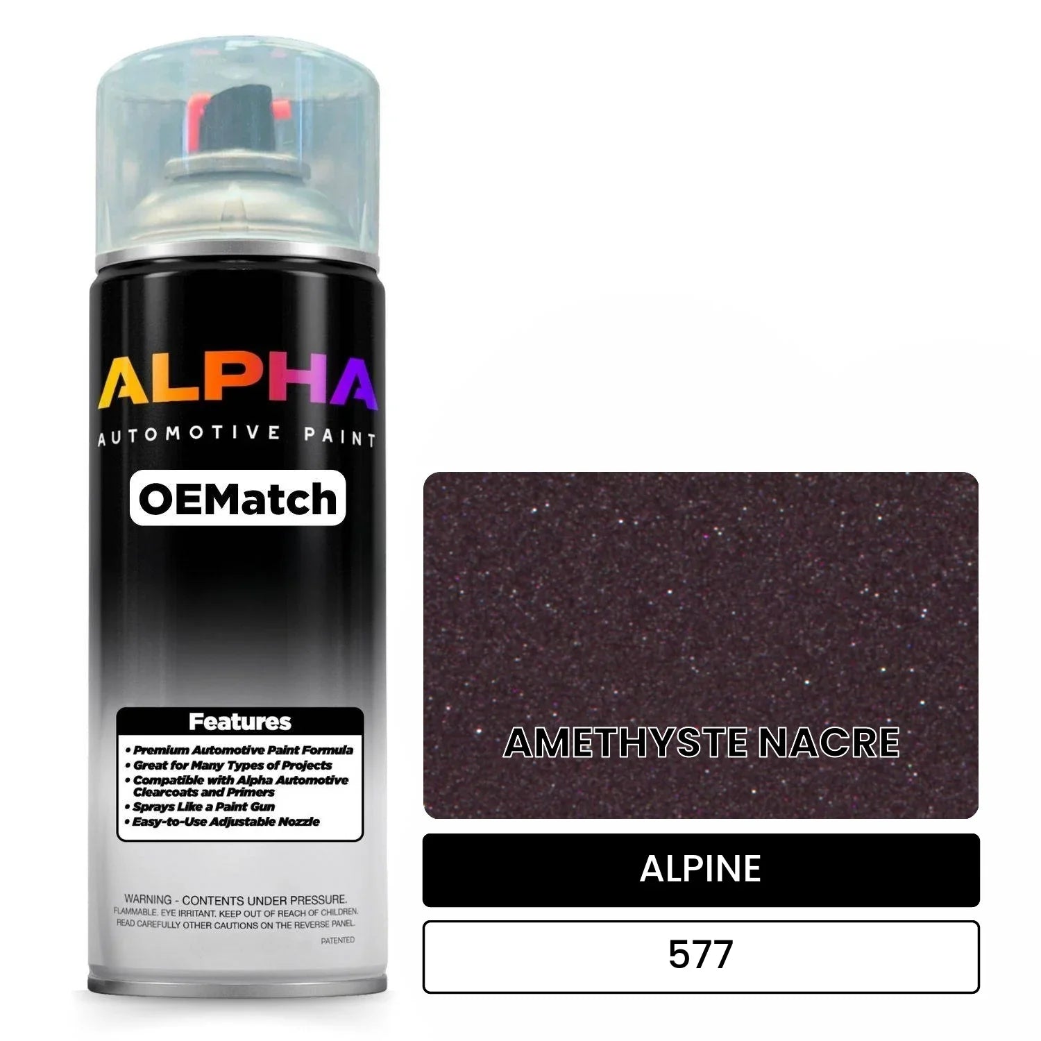 ALPINE AMETHYSTE NACRE 577 OEMatch Spraycan