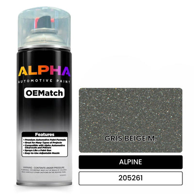 ALPINE GRIS BEIGE M. 205261 | OEMatch Automotive Spraycan