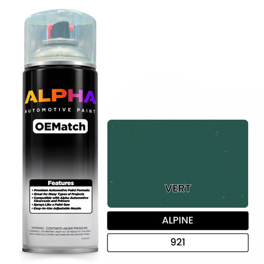 ALPINE VERT 921 OEMatch Spraycan