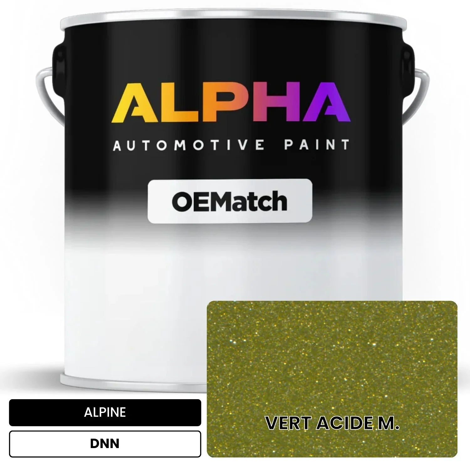 ALPINE VERT ACIDE M. DNN OEMatch Basecoat