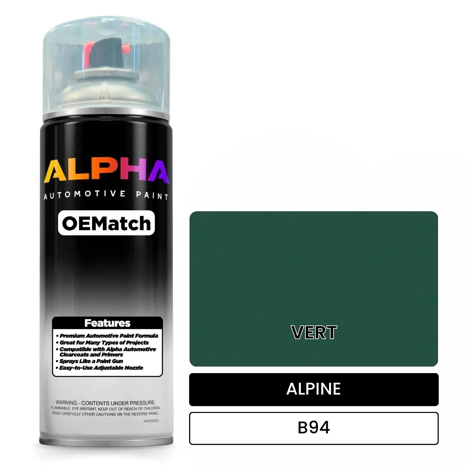ALPINE VERT B94 OEMatch Spraycan