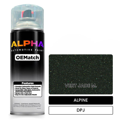 ALPINE VERT JADE M. DPJ | OEMatch Automotive Spraycan