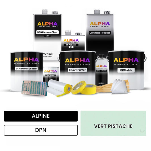 ALPINE VERT PISTACHE DPN OEMatch Vehicle Paint Kit
