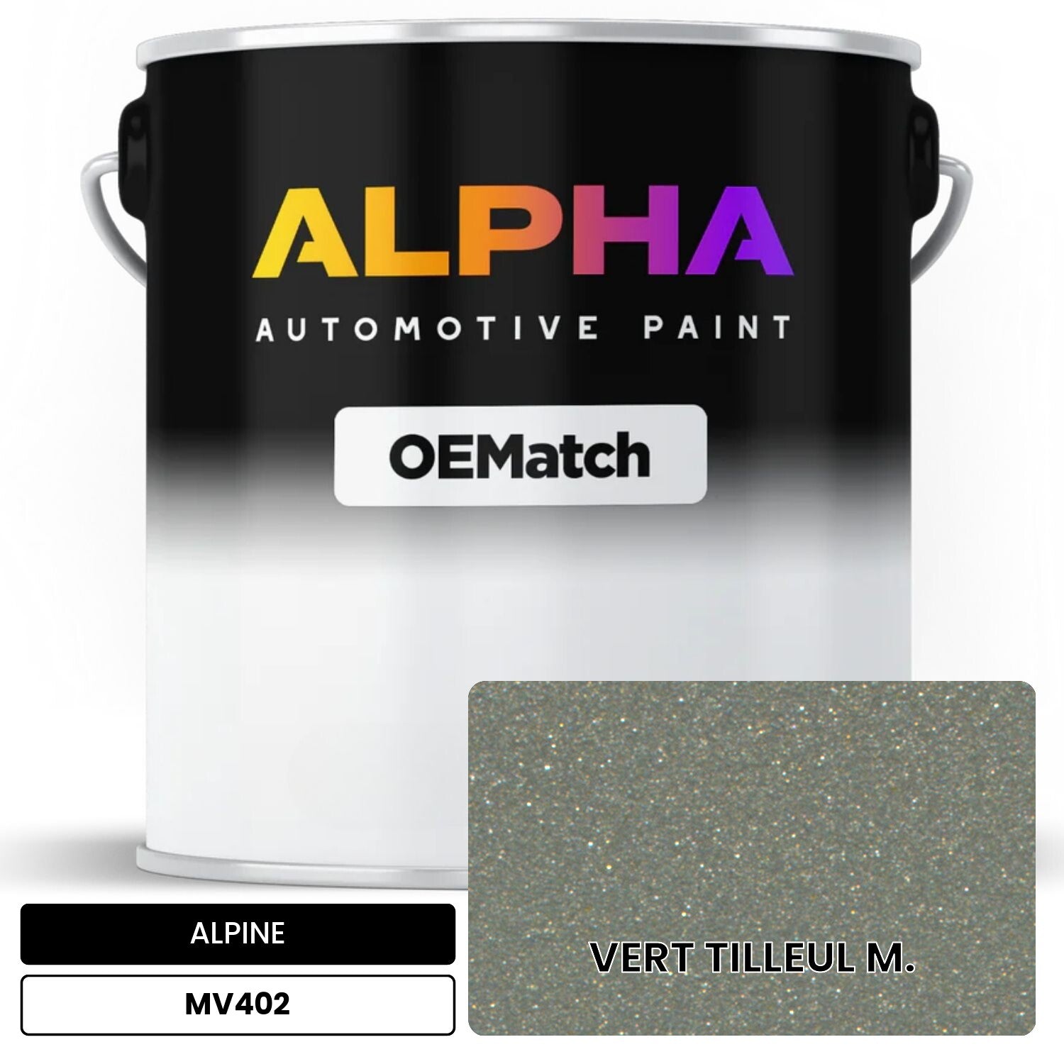 ALPINE VERT TILLEUL M. MV402 OEMatch Basecoat