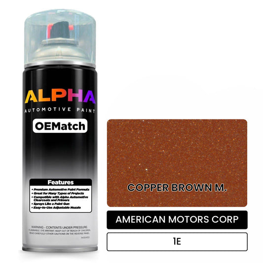AMERICAN MOTORS CORP  1E OEMatch Spraycan