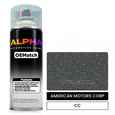 AMERICAN MOTORS CORP DOVER GRAY M. CC | OEMatch Automotive Spraycan