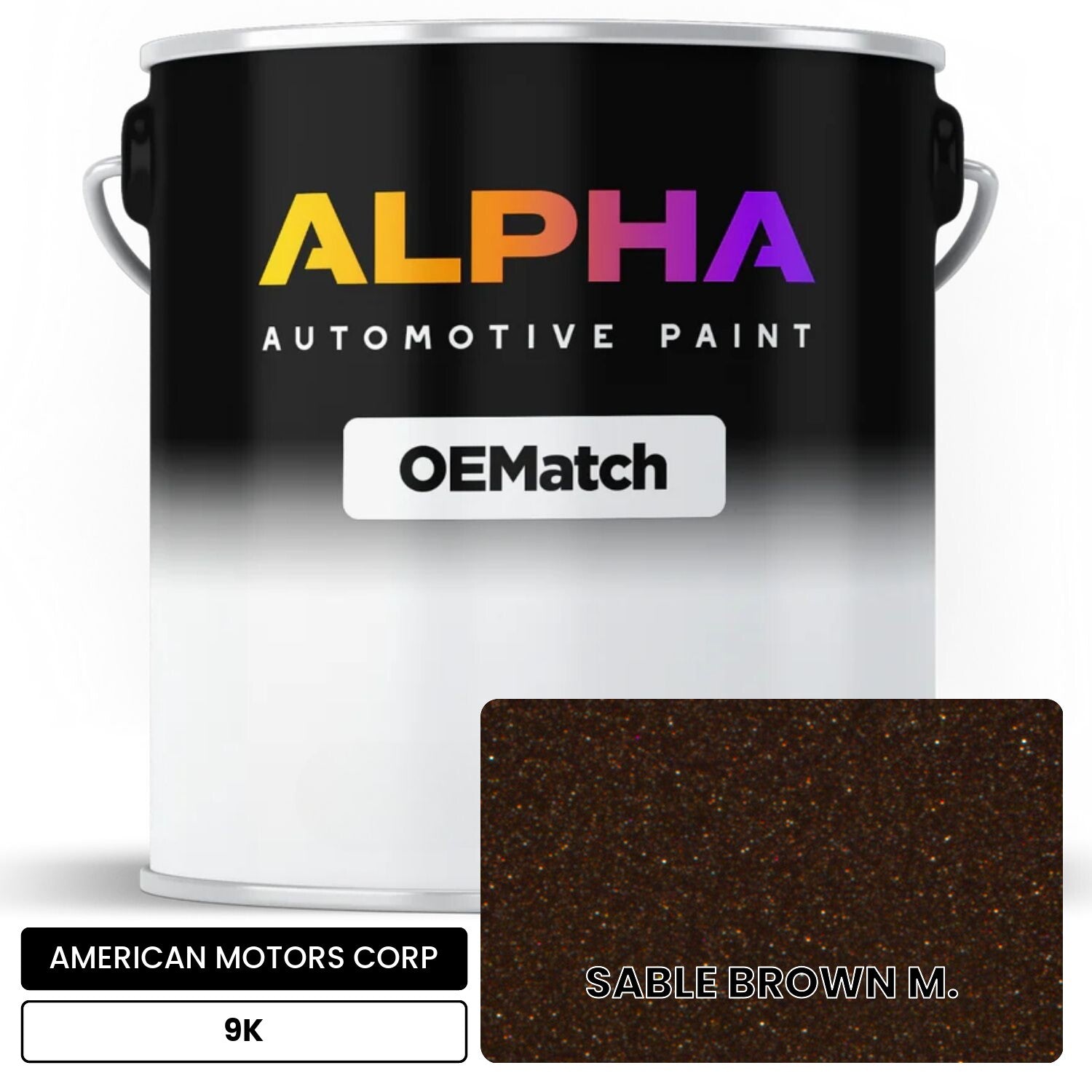 AMERICAN MOTORS CORP  9K OEMatch Basecoat