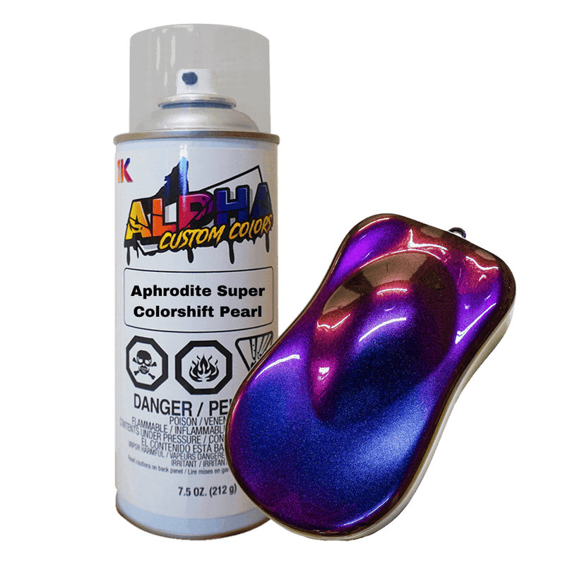 Aphrodite Super Colorshift Bike Paint Kit - The Spray Source - Alpha Pigments