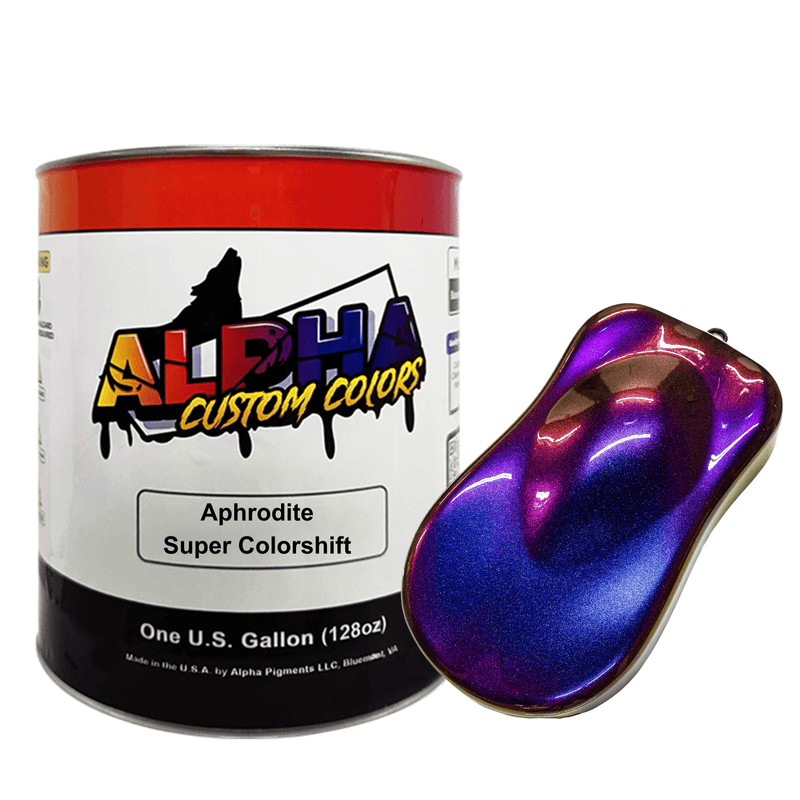 Aphrodite Super Colorshift Paint Basecoat Midcoat - The Spray Source - Alpha Pigments