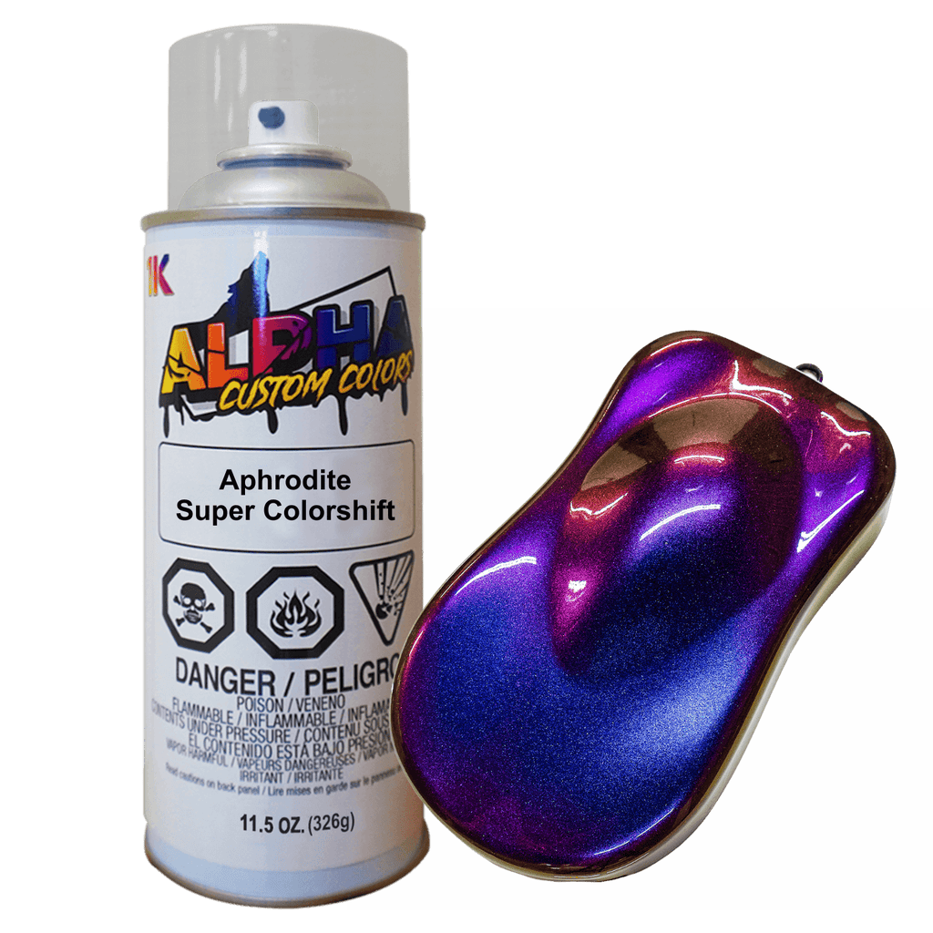 Aphrodite Super Colorshift Spray Can Midcoat - The Spray Source - Alpha Pigments