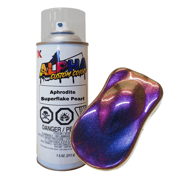 Aphrodite Superflake Bike Paint Kit - The Spray Source - Alpha Pigments