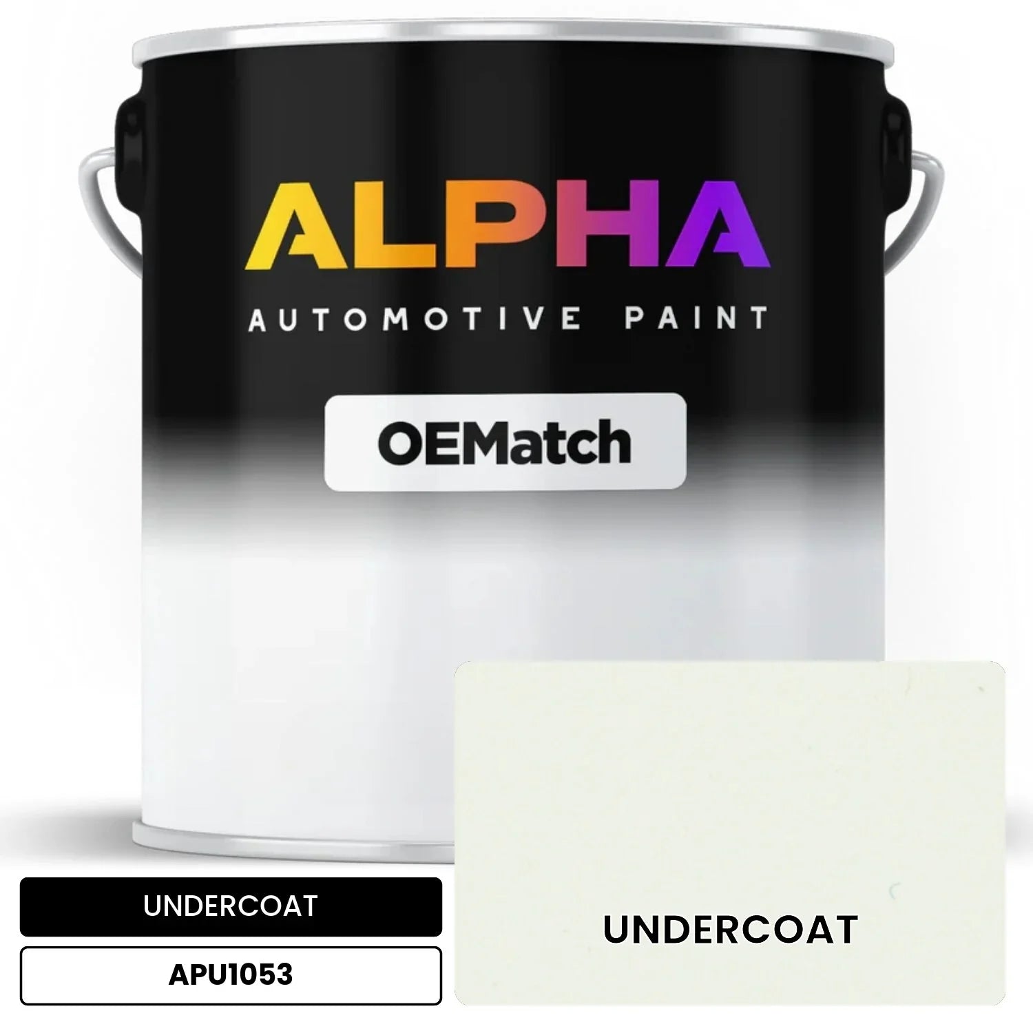 APAPU1053 UNDERCOAT OEMatch Automotive Undercoat