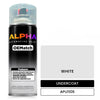 APU1106 WHITE | OEMatch Automotive Spraycan Undercoat