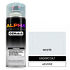 APU1162 WHITE | OEMatch Automotive Spraycan Undercoat