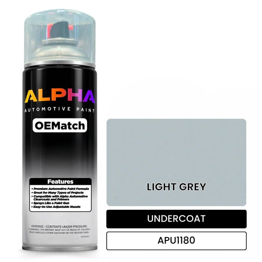 APAPU1180 LIGHT GREY OEMatch Spraycan Undercoat