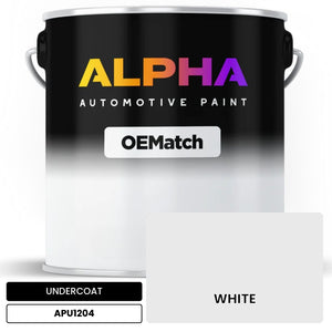 APU1204 WHITE | OEMatch Automotive Undercoat