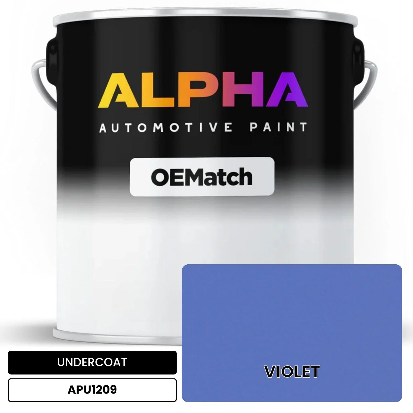 APAPU1209 VIOLET OEMatch Automotive Undercoat