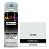 APU1250 WHITE | OEMatch Automotive Spraycan Undercoat