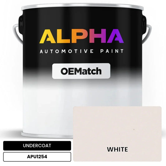 APAPU1254 WHITE OEMatch Automotive Undercoat