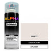 APU1254 WHITE | OEMatch Automotive Spraycan Undercoat