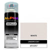 APU1257 WHITE | OEMatch Automotive Spraycan Undercoat