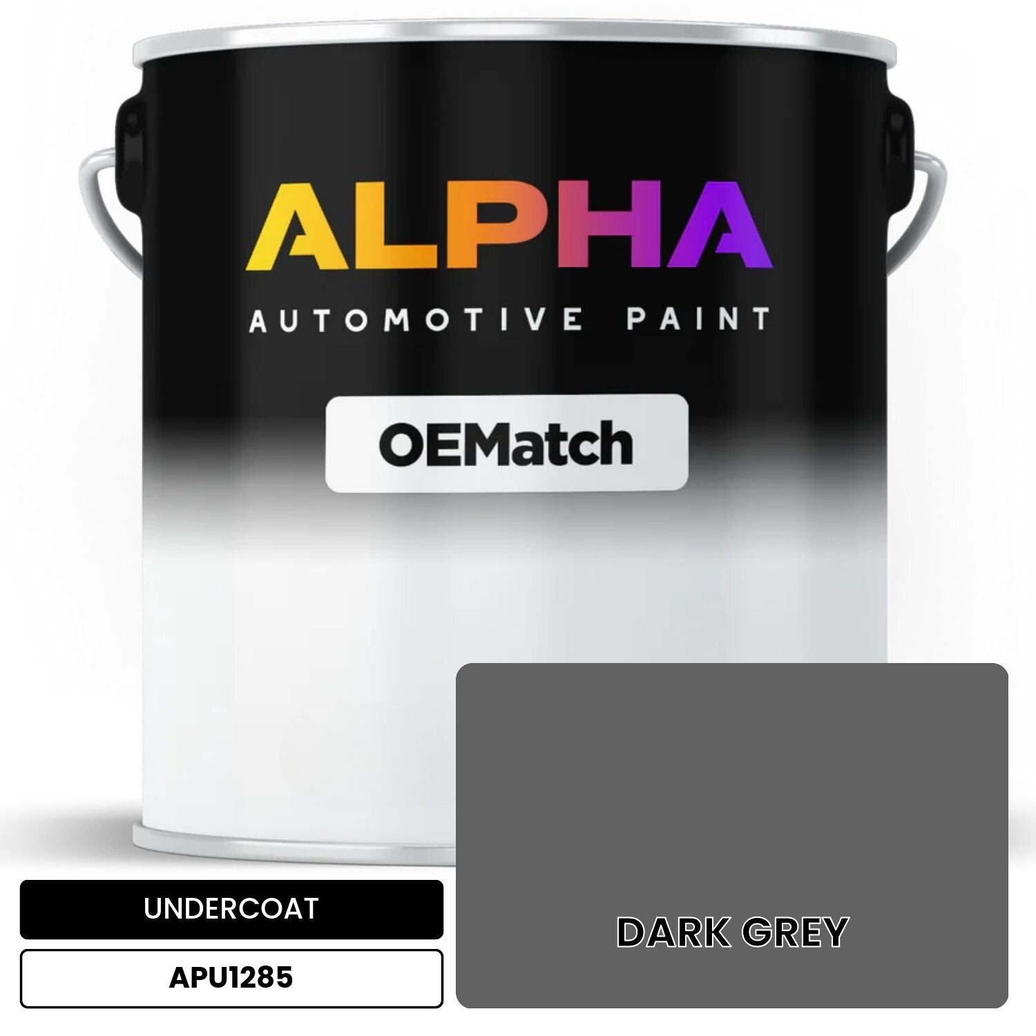 APAPU1285 DARK GREY OEMatch Automotive Undercoat