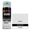 APU1342 WHITE | OEMatch Automotive Spraycan Undercoat