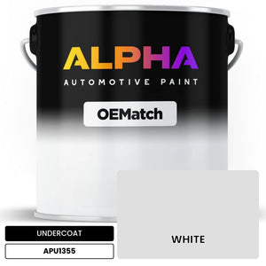 APU1355 WHITE | OEMatch Automotive Undercoat