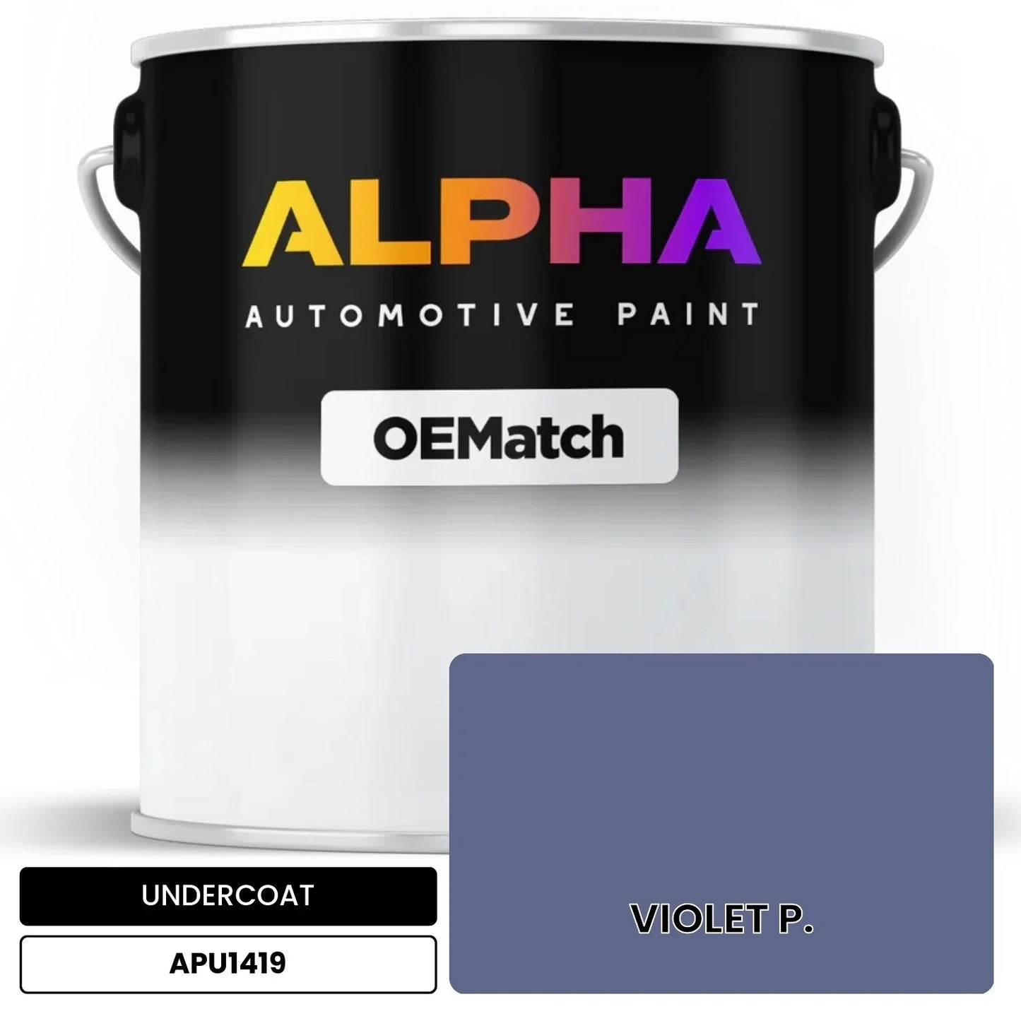 APAPU1419 VIOLET P. OEMatch Automotive Undercoat